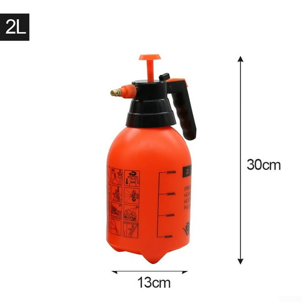 2/3L Portable Chemical Sprayer Pump Pressure Garden Water Spray Bottle HanHF